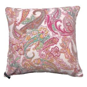 Lauren Ralph Lauren Paisley Decorative Pillow Pink Orange Green